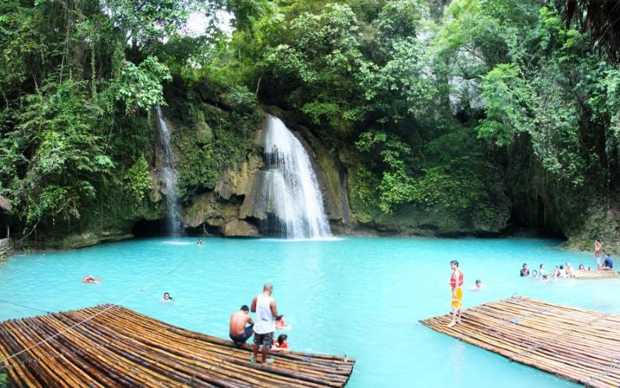 Kawasan Falls, Badian, Cebu, Philippines
